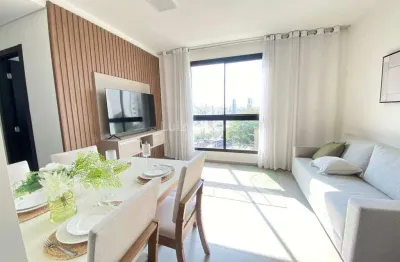 Apartamento para aluguel mobiliado, 2 quartos, 54m² de área no santo agostinho.