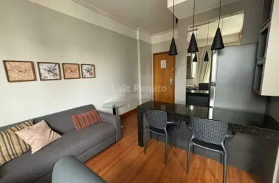 Flat com 1 quarto para alugar na Rua Bernardo Guimarães, Lourdes, Belo Horizonte