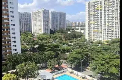Apartamento  no Pontões da Barra andar alto vista livre  com piscina