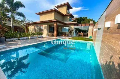 Casa com 4 dormitórios à venda, 200 m² por r$ 2.700.000,00 - baia formosa - armação dos búzios/rj