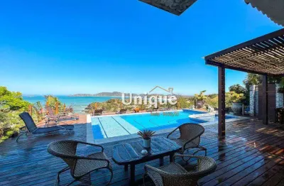 Casa com 4 dormitórios à venda, 390 m² por r$ 4.500.000,00 - ferradurinha - armação dos búzios/rj