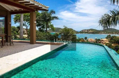 Casa com 5 dormitórios à venda, 600 m² por r$ 5.200.000,00 - ferradura - armação dos búzios/rj