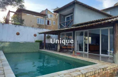 Casa com 4 dormitórios à venda, 200 m² por r$ 1.900.000,00 - geribá - armação dos búzios/rj