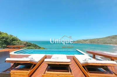 Mansão beira mar c/ 6 suítes à venda, 620 m² - praia brava - armação dos búzios/rj