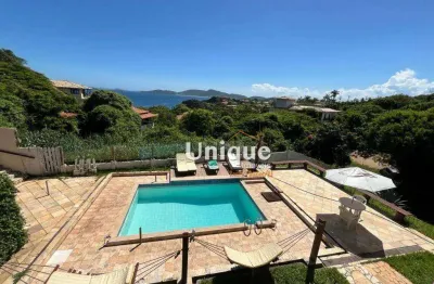 Casa com 9 dormitórios à venda, 315 m² por r$ 2.600.000,00 - ferradurinha - armação dos búzios/rj