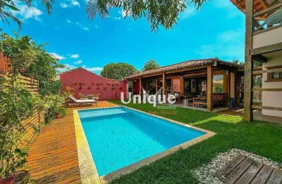 Casa com 5 dormitórios à venda, 220 m² por r$ 1.950.000,00 - baia formosa - armação dos búzios/rj