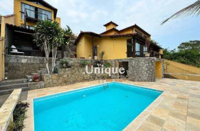 Casa com 6 dormitórios à venda, 300 m² por r$ 3.500.000,00 - ferradurinha - armação dos búzios/rj