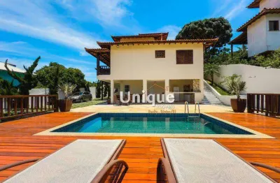 Casa com 6 dormitórios para alugar temporada, por r$ 2.500/dia - joão fernandes - armação dos búzios/rj