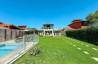 Casa com 4 dormitórios à venda, 220 m² por r$ 4.500.000,00 - manguinhos - armação dos búzios/rj