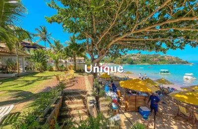Casa pé na areia com 5 suítes para locação temporada, a partir de r$ 3.000/dia - ferradura - armação dos búzios/rj