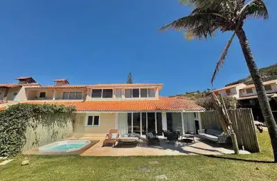 Casa com 4 dormitórios à venda, 250 m² por r$ 3.950.000,00 - arpoador da rasa - armação dos búzios/rj