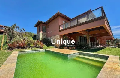 Casa com 4 dormitórios à venda, 203 m² por r$ 2.600.000,00 - baia formosa - armação dos búzios/rj