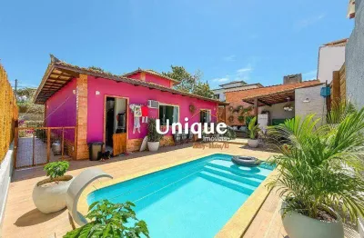 Casa com 3 dormitórios à venda, 130 m² por r$ 850.000,00 - rasa - armação dos búzios/rj