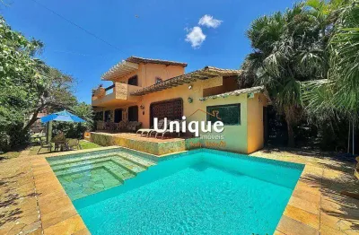 Casa com 6 dormitórios à venda, 470 m² por r$ 2.900.000,00 - ferradura - armação dos búzios/rj