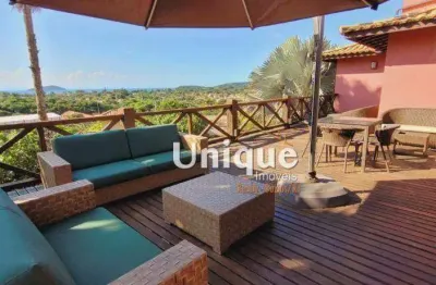 Casa com 4 dormitórios para alugar, 300 m² por r$ 2.000,00/dia - geribá - armação dos búzios/rj