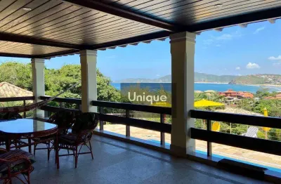 Casa com 4 dormitórios à venda, 626 m² por r$ 5.900.000,00 - geribá - armação dos búzios/rj