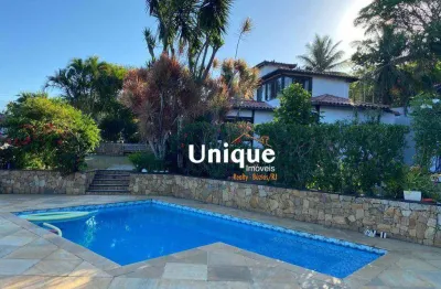 Casa com 4 dormitórios à venda, 300 m² por r$ 2.390.000,00 - morro humaitá - armação dos búzios/rj