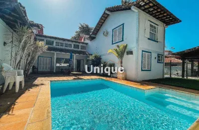 Casa com 6 dormitórios à venda, 900 m² por r$ 6.300.000 - praia do canto - armação dos búzios/rj