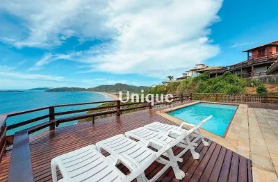Casa com vista mar e 4 quartos à venda, 230m² por r$ 3.700.000 - geribá - armação dos búzios/rj