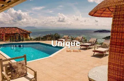 Pousada com 9 dormitórios à venda, 803 m² por r$ 8.000.000,00 - joão fernandes - armação dos búzios/rj