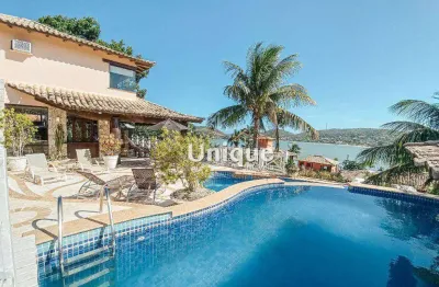 Casa com 5 dormitórios à venda, 400 m² por r$ 6.100.000,00 - ferradura - armação dos búzios/rj