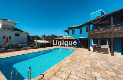 Casa com 7 dormitórios à venda, 735 m² por r$ 5.000.000,00 - ferradura - armação dos búzios/rj