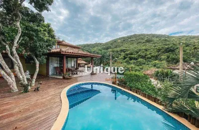 Casa com 5 dormitórios à venda, 260 m² por r$ 3.400.000,00 - praia do forno - armação dos búzios/rj