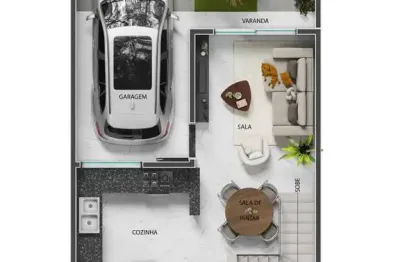 Casa à venda, no residencial dona filinha,  em guarapari, praia do morro, com 2 quartos, 110m²