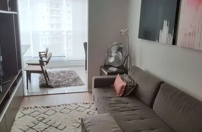 Apartamento studio mobiliado campo belo 35m2 1 vaga, proximo a congonhas - fora da rota - são paulo