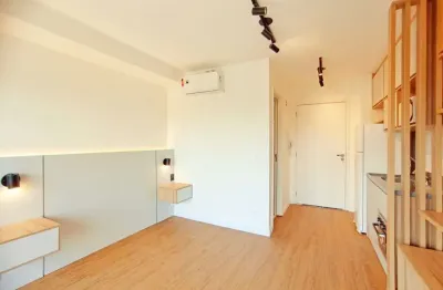 Studio 24m2, 1 dorm. (suite), para venda ou locação - r$ 2.800,00 ao lado do shopping eldorado, pin