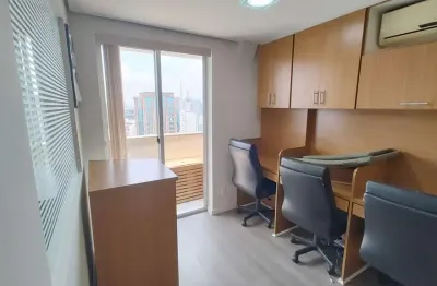Sala comercial mobiliada  à venda com 2 banheiros 1 vaga, em frente estação do metrô paraíso, vergu