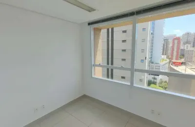 Conjunto com 3 salas para locação, ar-condicionado, banheiro, copa e vaga, na rua itapeva, em frent