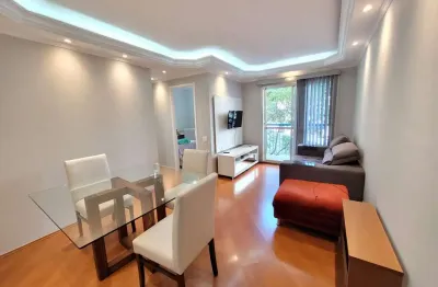Apartamento mobiliado de 2 dormitórios sendo 1 suite ,1 vaga, com lazer completo a 600m do metrô kl