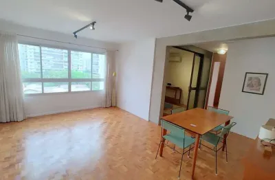 Apartamento 2 quartos, ar-condicionado, 1 vaga, para locação, brooklin/cidade monções, são paulo, s