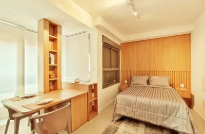 Studio 34m2, 1 dorm. (suite), para venda e locação, próximo ao shopping santa cruz, vl. clementino,