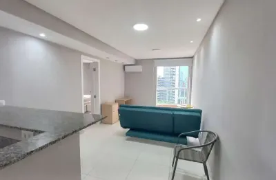 Apartamento mobiliado, quarto e sala, 1 vaga,  para locação, vila olímpia, são paulo, sp