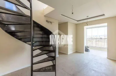 Cobertura no tatuapé com 2 dorms sendo 1 suíte, 2 vagas, 102m²