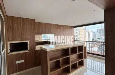 Apartamento na mooca com 3 dormitórios sendo 3 suítes ,3 vagas, 156 m²