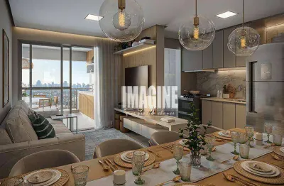 Apartamento na cidade patriarca com 2 dormitórios sendo 1 suíte, 1 vaga, 71 m²