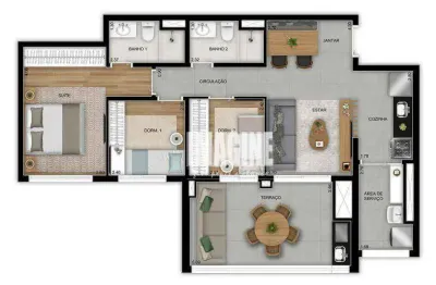 Apartamento na vila prudente com 3 dormitórios sendo 1 suíte, 1 vaga, 81 m²