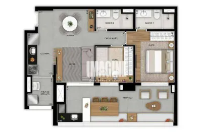 Apartamento na vila prudente com 2 dormitórios sendo 1 suíte, 1 vaga, 77 m²