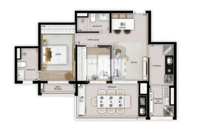 Apartamento na vila prudente com 2 dormitórios sendo 1 suíte, 1 vaga, 72 m²