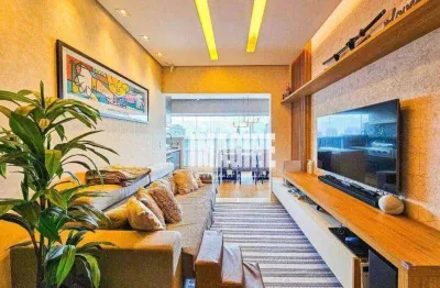 Apartamento no tatuapé com 3 dormitórios sendo 2 suítes, varanda gourmet, 3 vagas, 105 m²