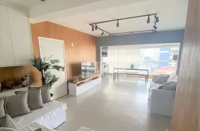 Apto no tatuapé com 3 suítes, 2 vagas, varanda gourmet, 127m²