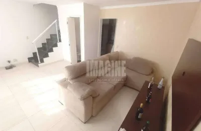 Sobrado em condomínio na penha com 3 dormitórios sendo 1 suíte, 2 vagas, 100m²