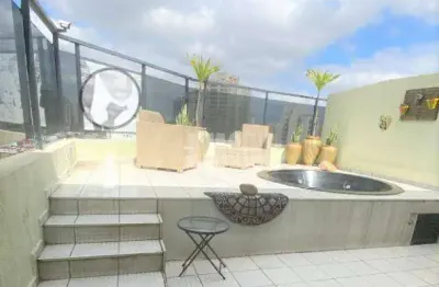 Cobertura na mooca com 2 dorms sendo 1 suíte, 3 vagas, 149m²