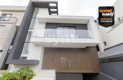 Casa em condomínio fechado com 3 quartos à venda na rua nardy müller da costa, 577, campo comprido, curitiba por r$ 1.630.000