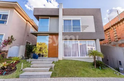 Casa em condomínio fechado com 6 quartos à venda na rua hermenegildo luca, 101, santa felicidade, curitiba por r$ 3.990.000