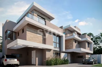 Casa em condomínio fechado com 3 quartos à venda na rua madre clélia merloni, 415, santa felicidade, curitiba por r$ 1.209.000