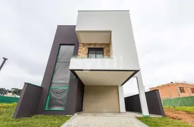 Casa em condomínio fechado com 3 quartos à venda na rua irma schreiner maran, 503, santa cândida, curitiba por r$ 869.000